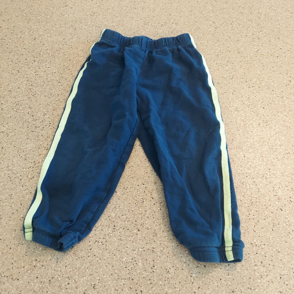 Carter's 3T sport sweatpants joggers neon bright stripe stretchy - Picture 1 of 6